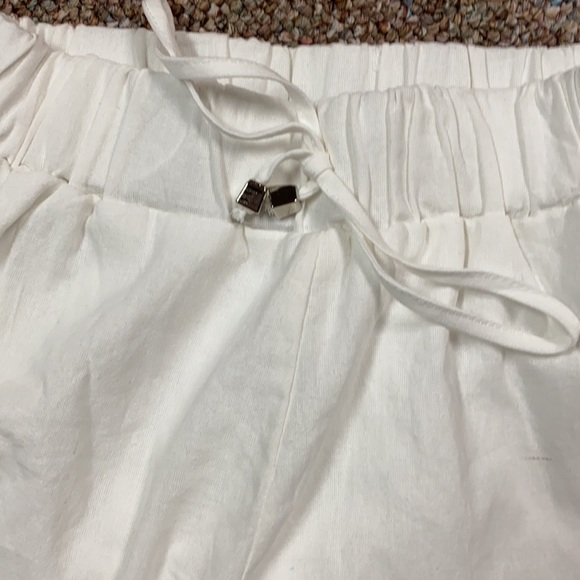 SHEIN Paperbag Drawstring Waist Solid Shorts - Size Small - Picture 4 of 8